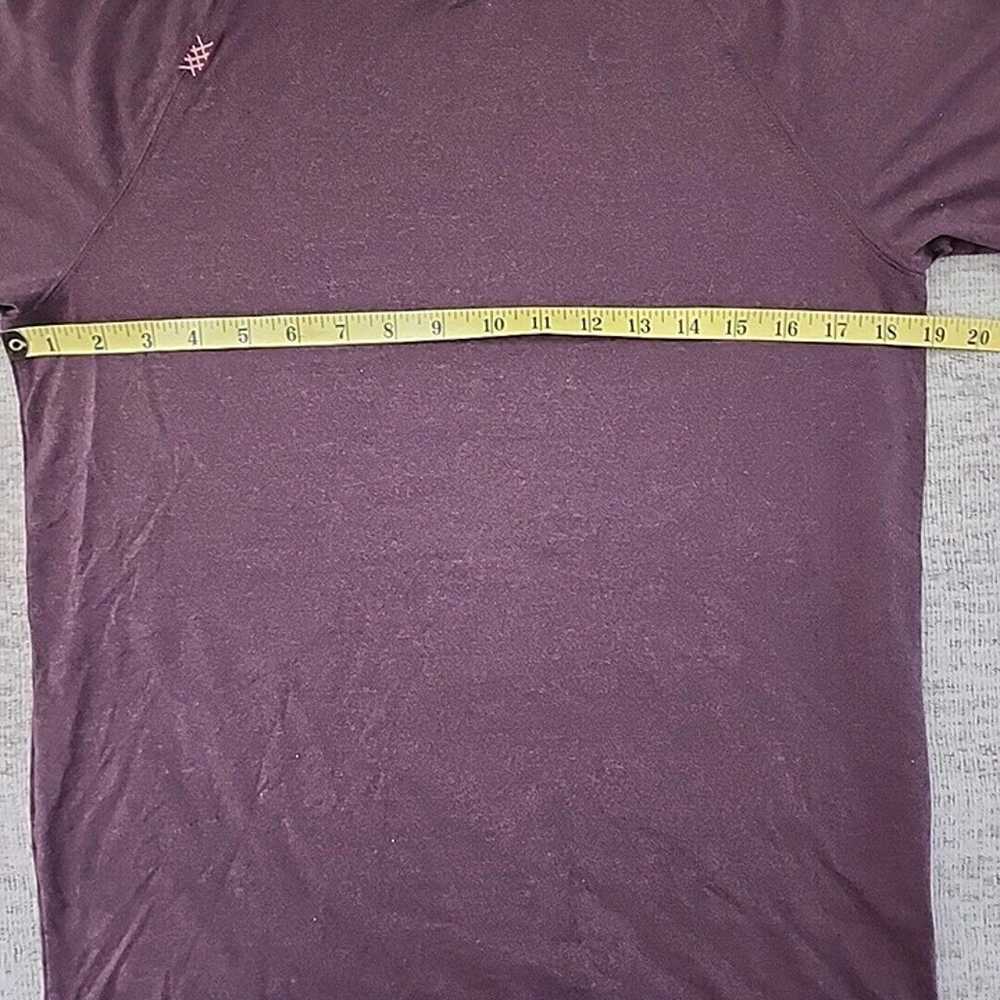 Rhone Shirt Mens Purple Performance Fabric Short … - image 6