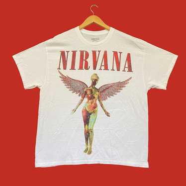 Nirvana In Utero Rock tshirt size large
