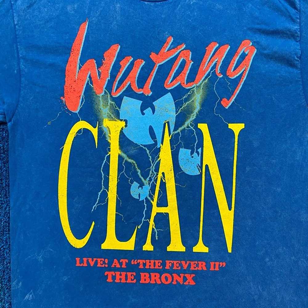Wu-Tang Clan Live at Fever II Bronx Rap Show Tee L - image 2