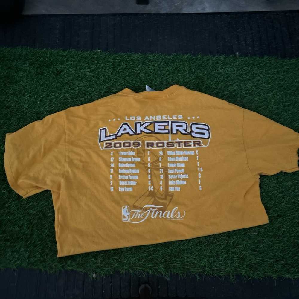 2009 nba finals lakers shirt - image 4