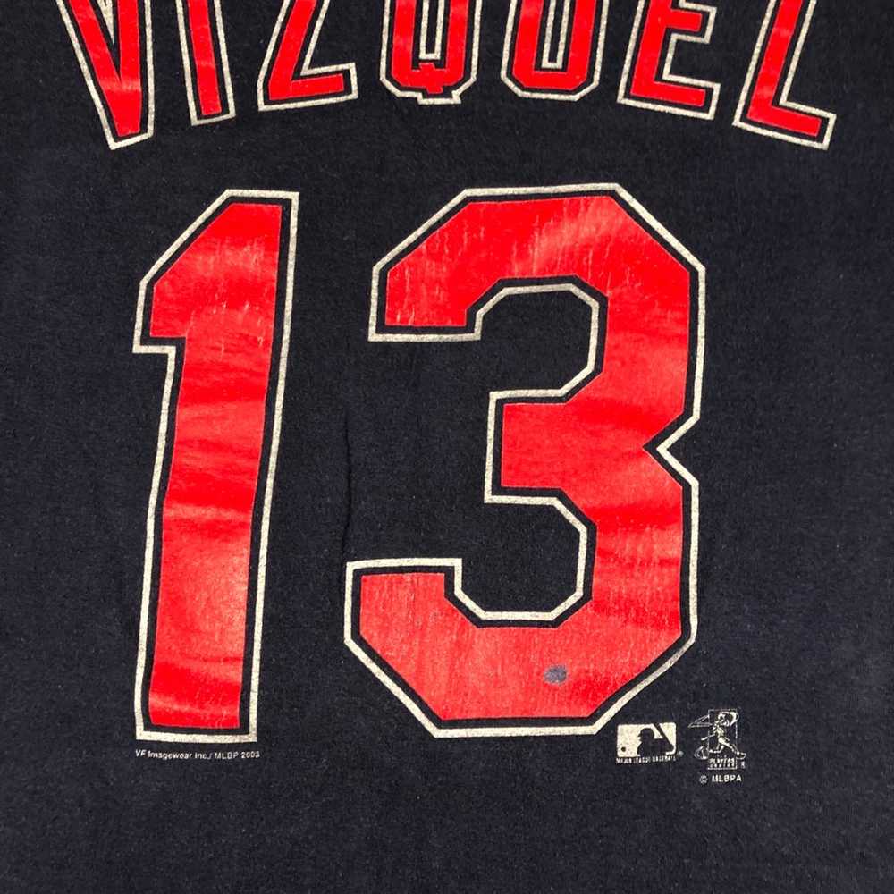 Vintage - Cleveland Indians - Omar Vizquel #13 - … - image 4