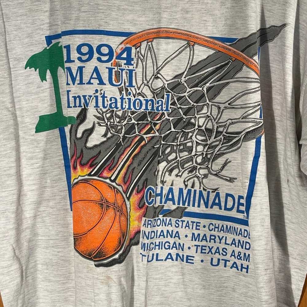 Vintage 1994 Maui Invitational College Basketball… - image 4