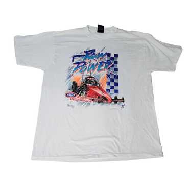 Vintage NHRA Drag Racing Shirt Mens Sz M Winston … - image 1