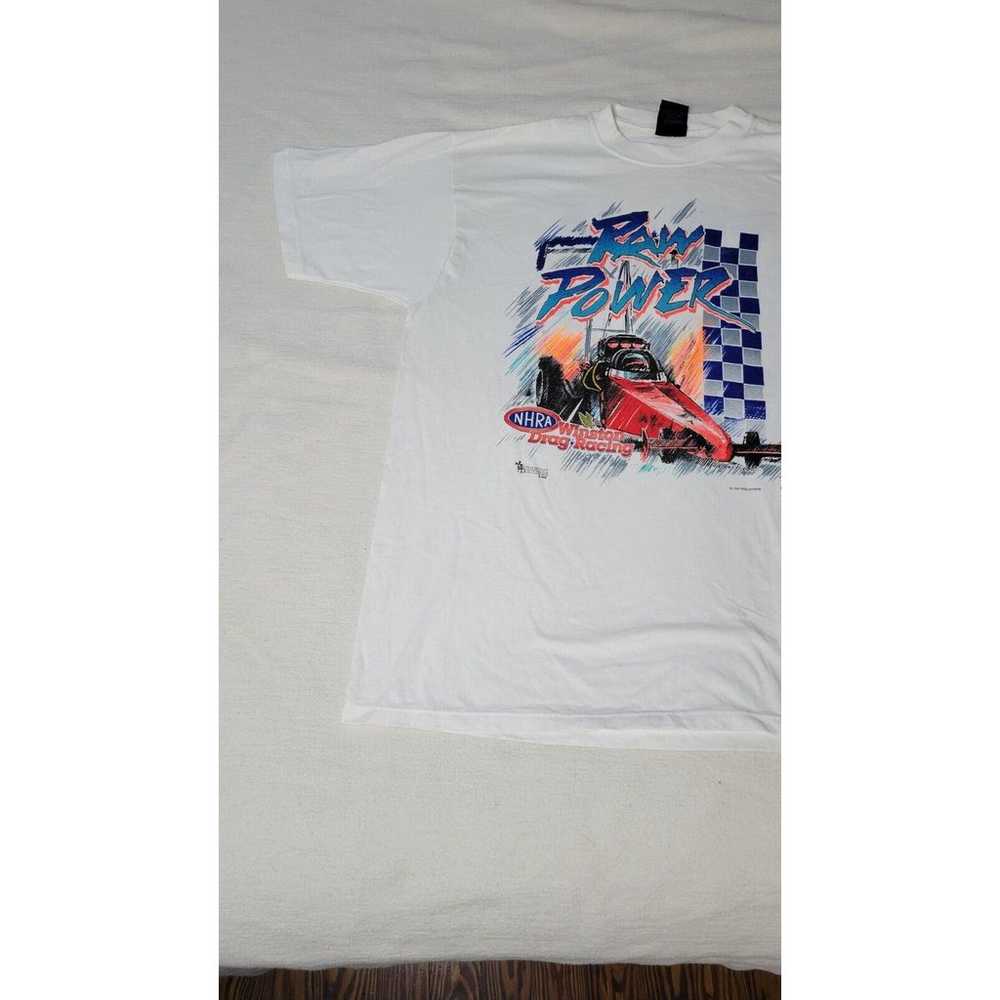 Vintage NHRA Drag Racing Shirt Mens Sz M Winston … - image 3