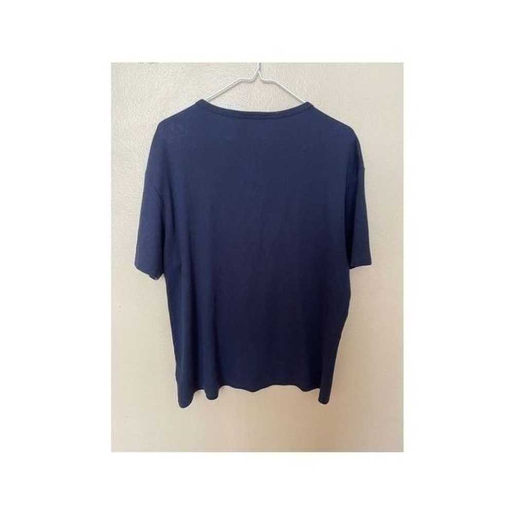 Lacoste Mens Pollo Shirt Sz Large  Navy Blue - image 4