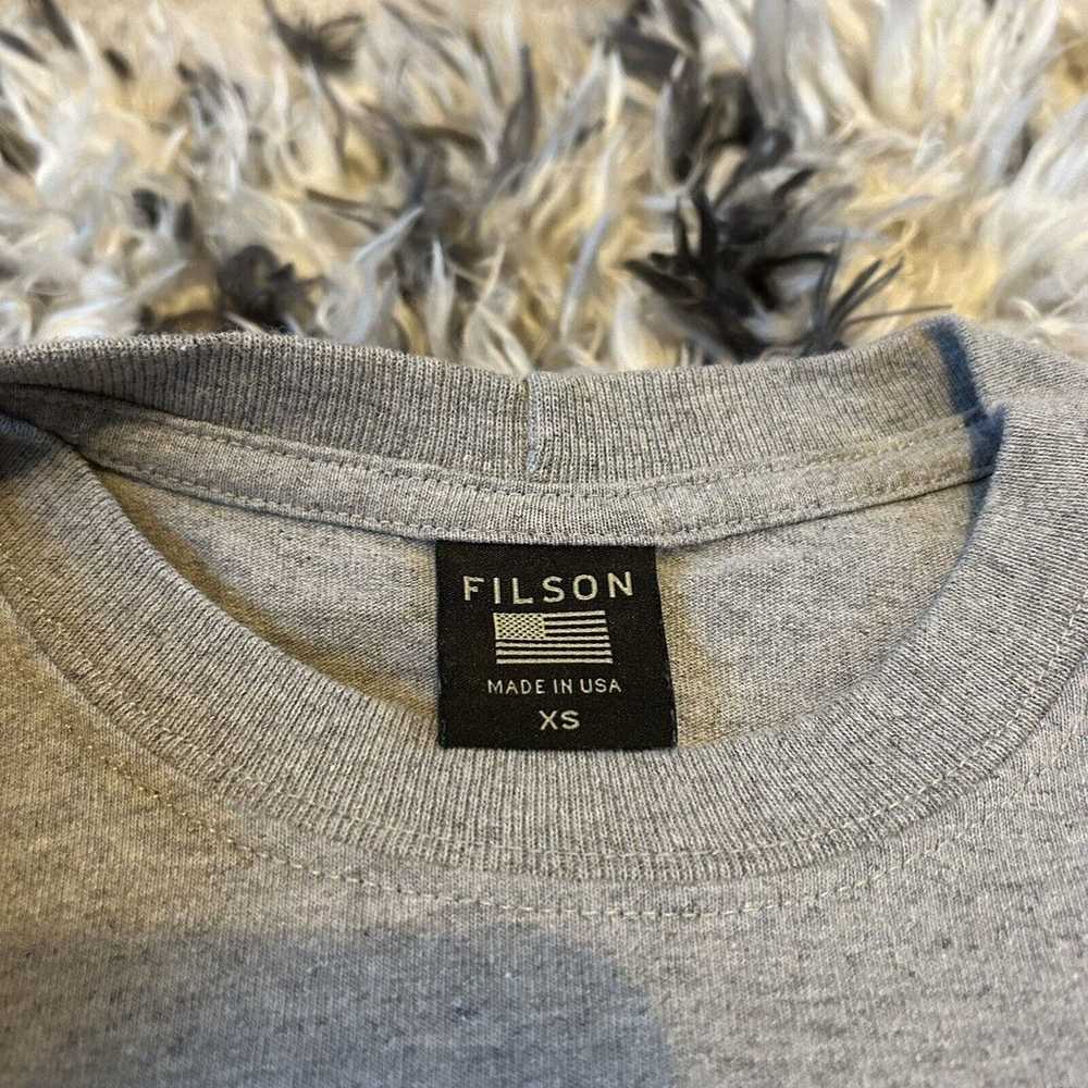 CC Filson Bald Eagle Made In USA T Shirt Size XS … - image 4