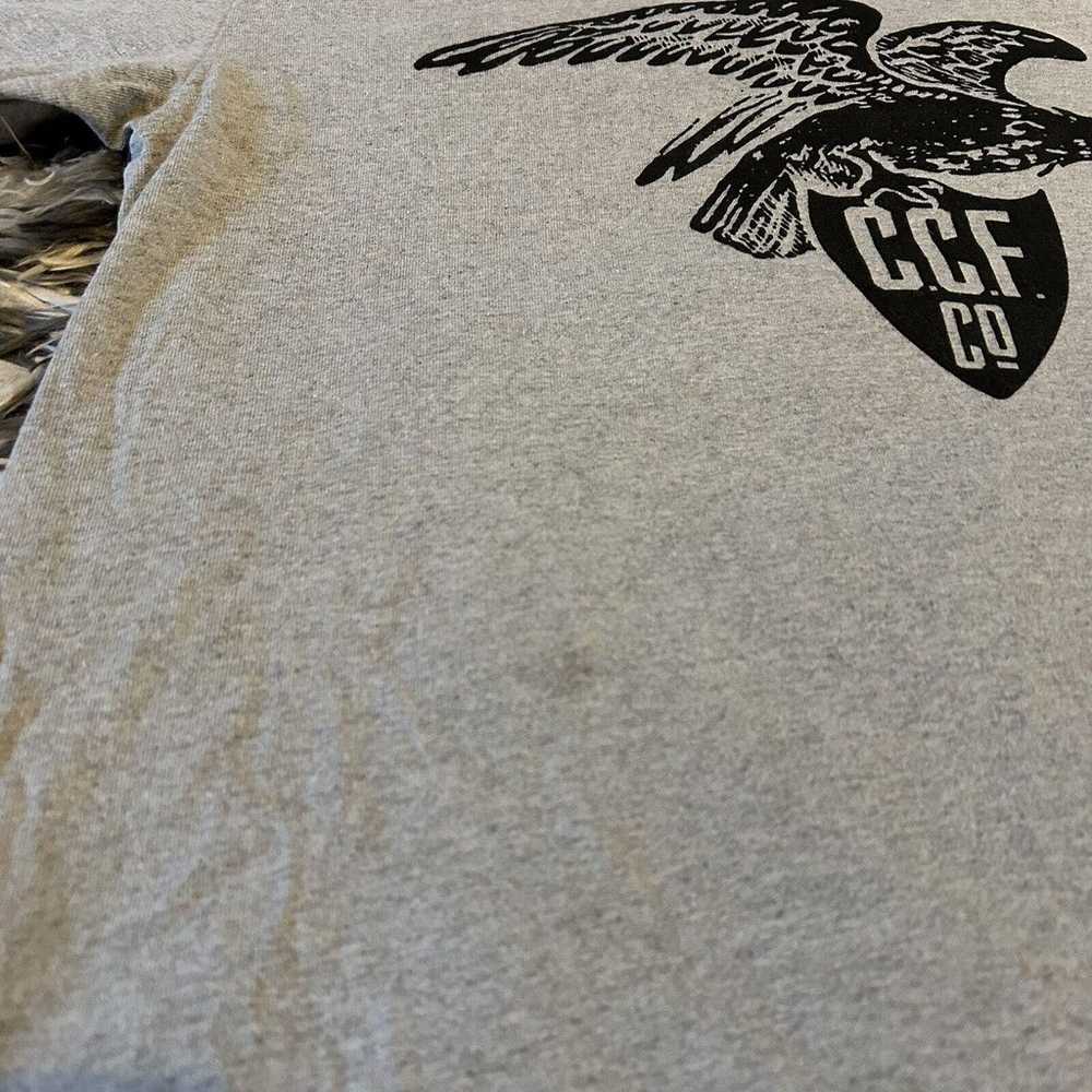 CC Filson Bald Eagle Made In USA T Shirt Size XS … - image 5