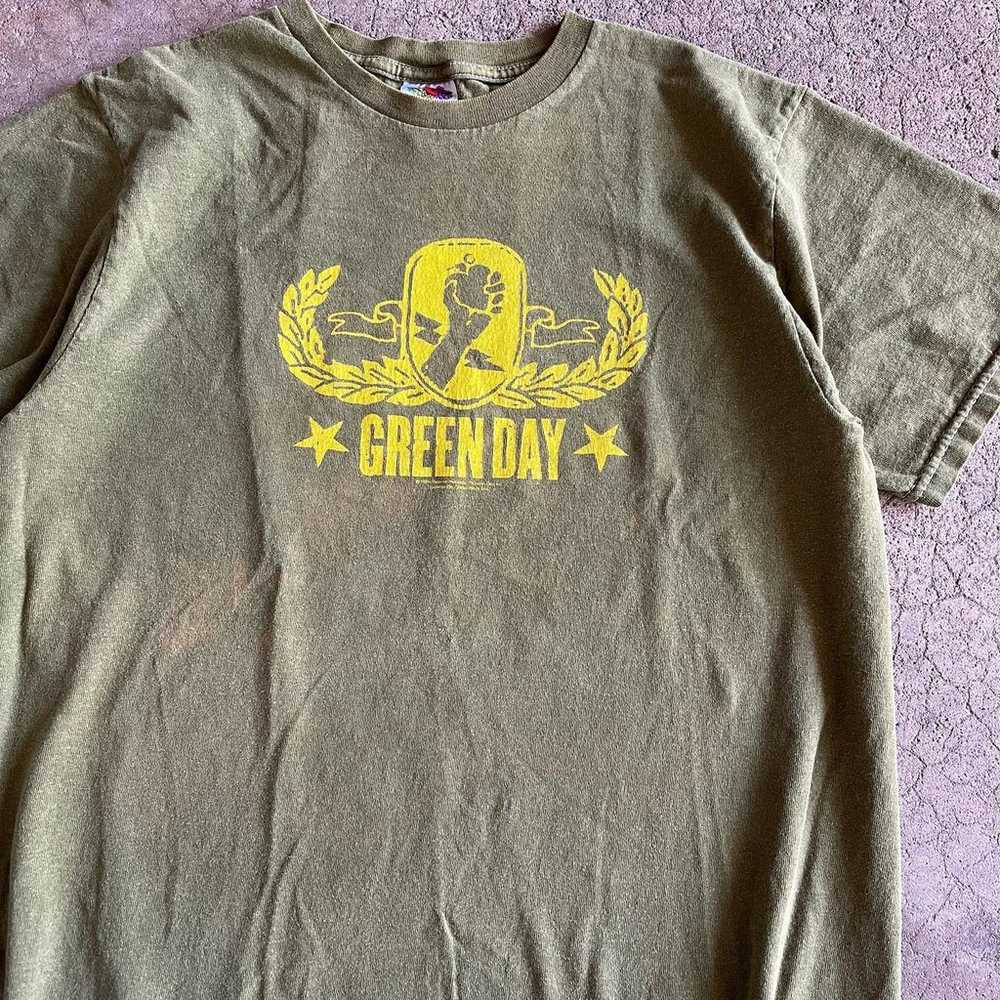 Vintage 2000s Green Day American Idiot Tour Tee S… - image 2