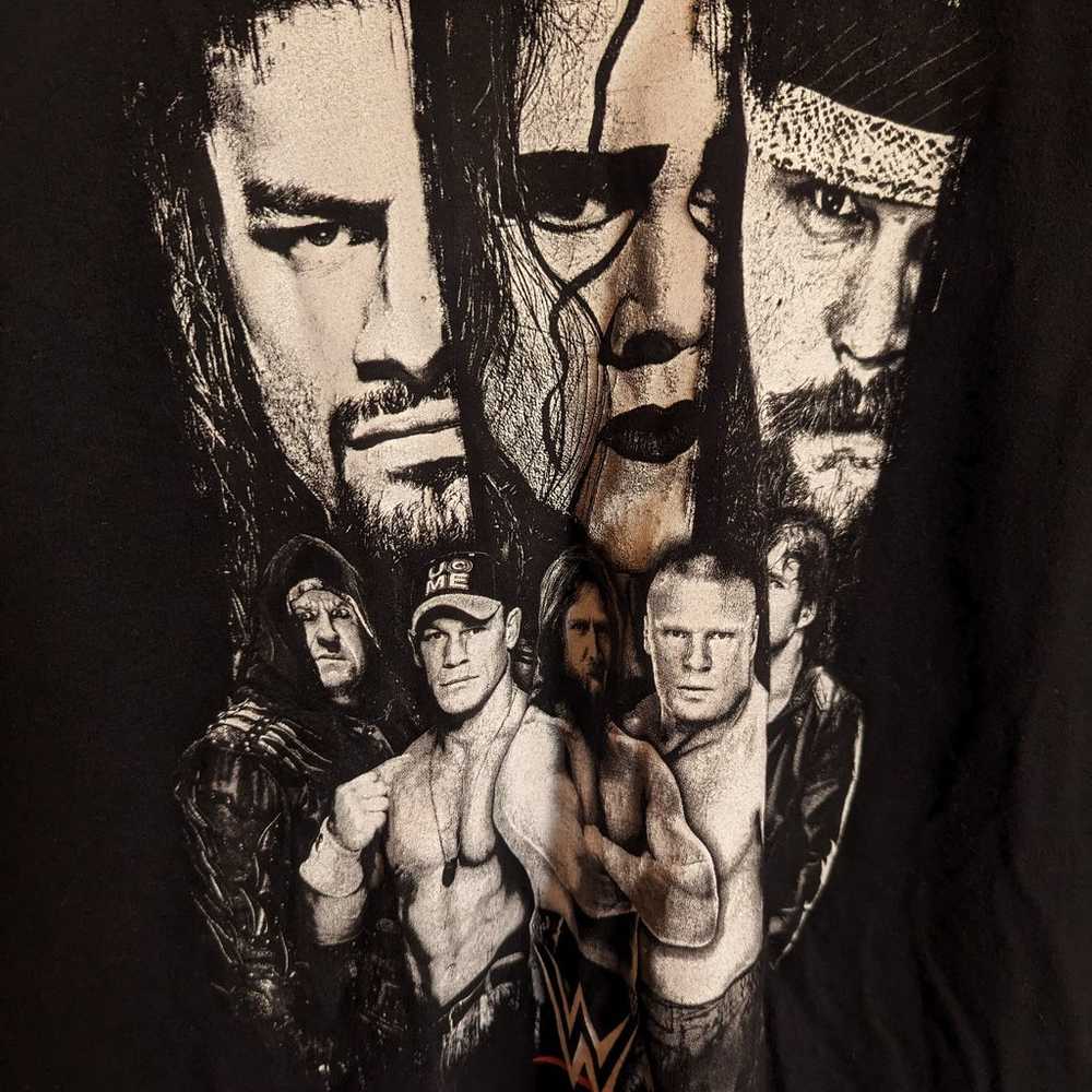 2015 WWE WrestleMania T-shirt - Size XXL - image 2