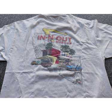 IN-N-OUT Burger California Map  T Shirt Vintage 2… - image 1