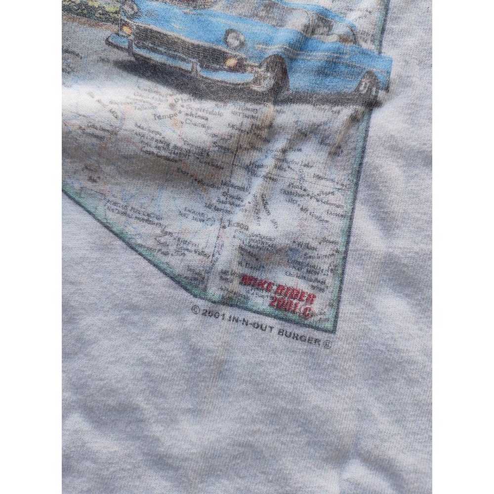 IN-N-OUT Burger California Map  T Shirt Vintage 2… - image 4