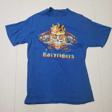 Vintage 1994 Easyriders T-Shirt Mens Med Sterling… - image 1