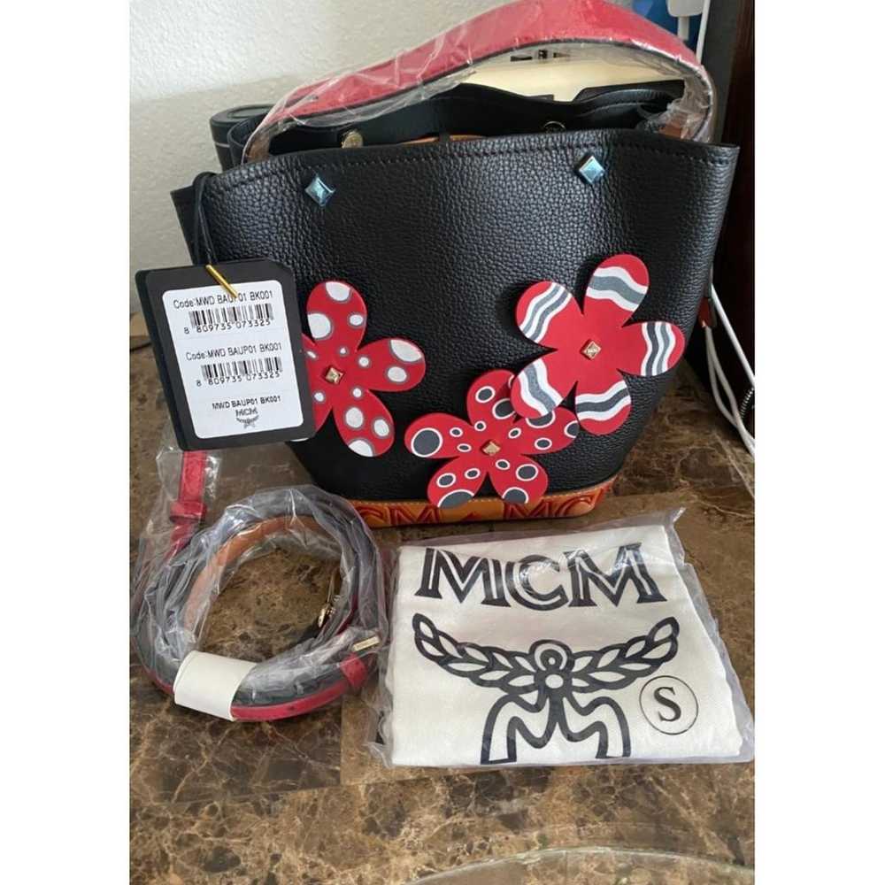 MCM Leather handbag - image 2