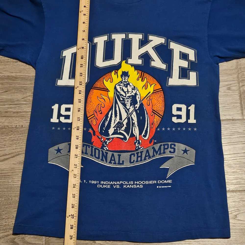 Vintage 1991 Duke Blue Devils National Championsh… - image 10