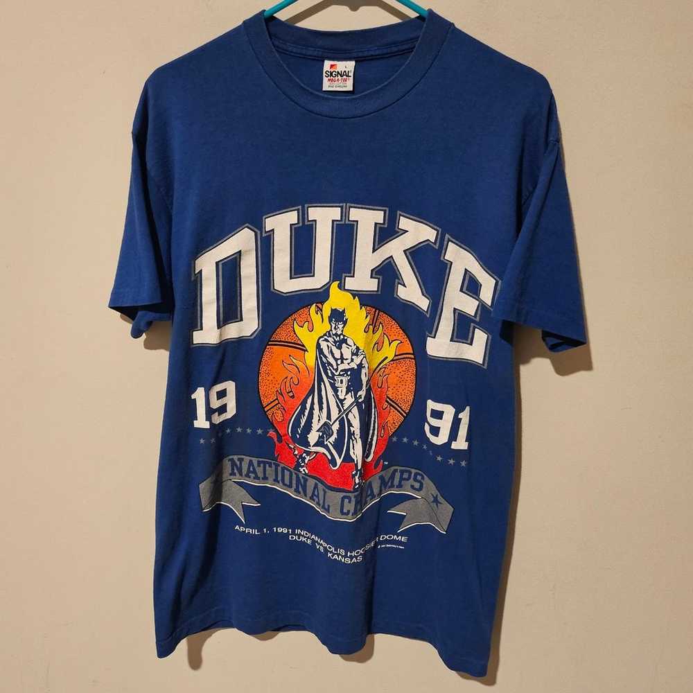 Vintage 1991 Duke Blue Devils National Championsh… - image 1