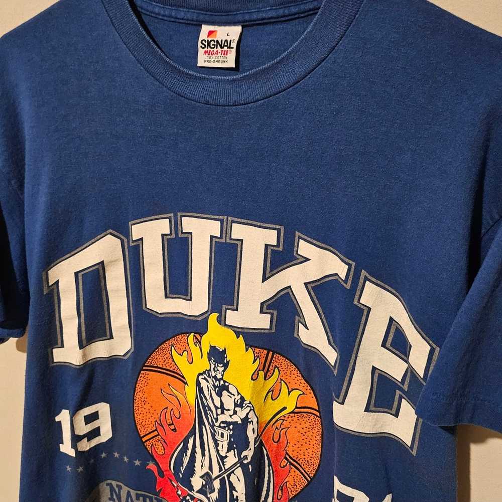 Vintage 1991 Duke Blue Devils National Championsh… - image 2