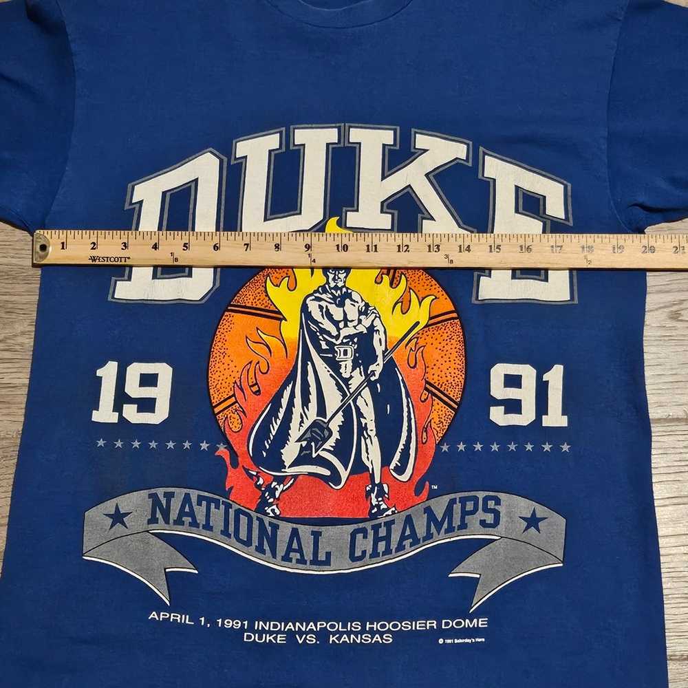 Vintage 1991 Duke Blue Devils National Championsh… - image 9