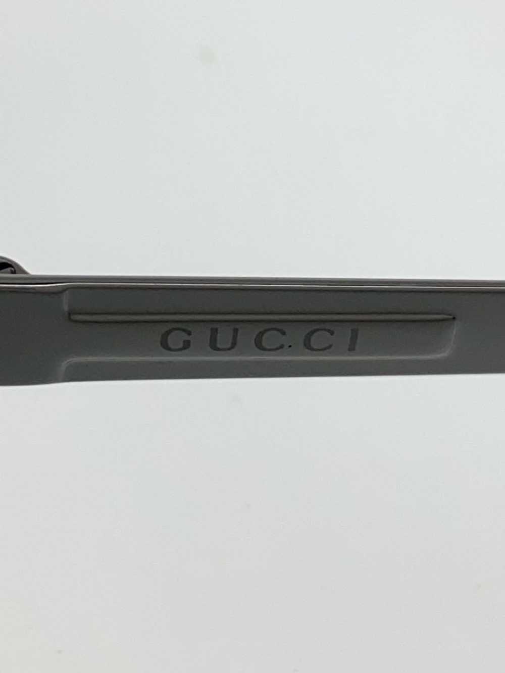 GUCCI Men's Sunglasses Eyewear Teardrop BLACK Fra… - image 4