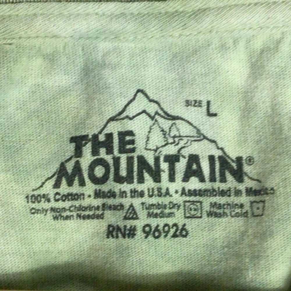 2009 The Mountain Peace Oak Tree AOP Tie Dye Shir… - image 4