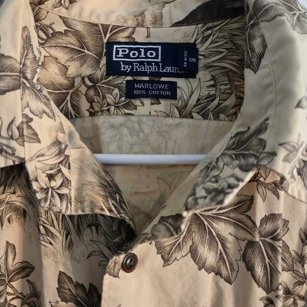 Polo Ralph Lauren Marlowe Duck Hunting Shirt Vint… - image 2