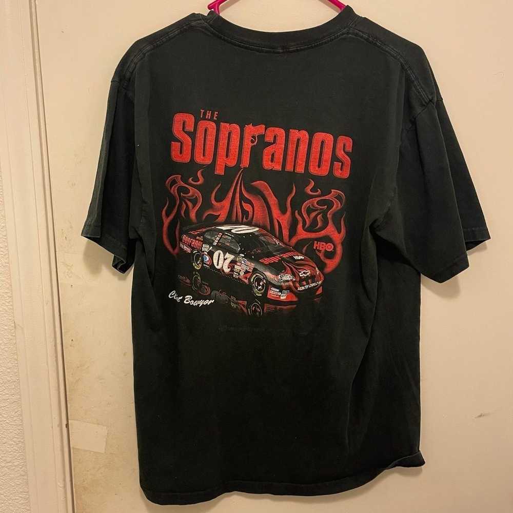 RARE Vintage The Sopranos Nascar Racing Promo Shi… - image 1