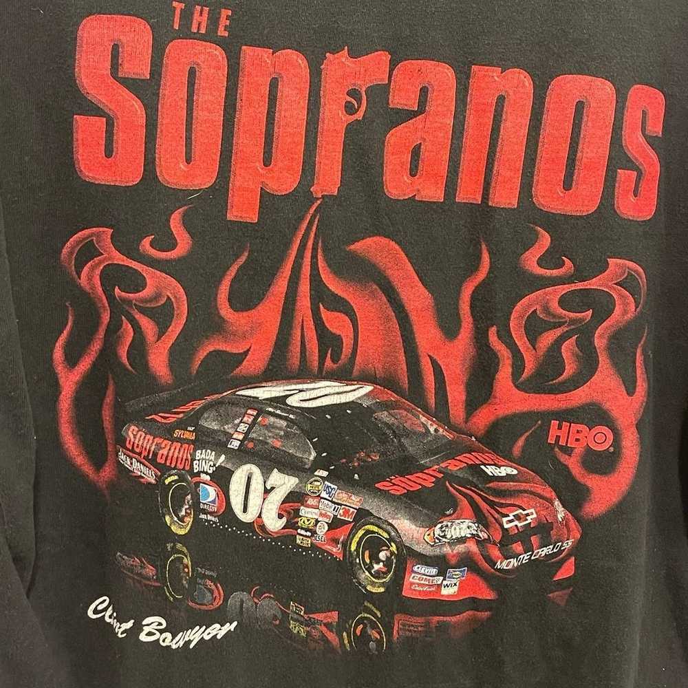 RARE Vintage The Sopranos Nascar Racing Promo Shi… - image 9