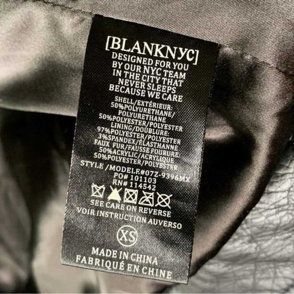 Blanknyc Vegan leather jacket - image 8