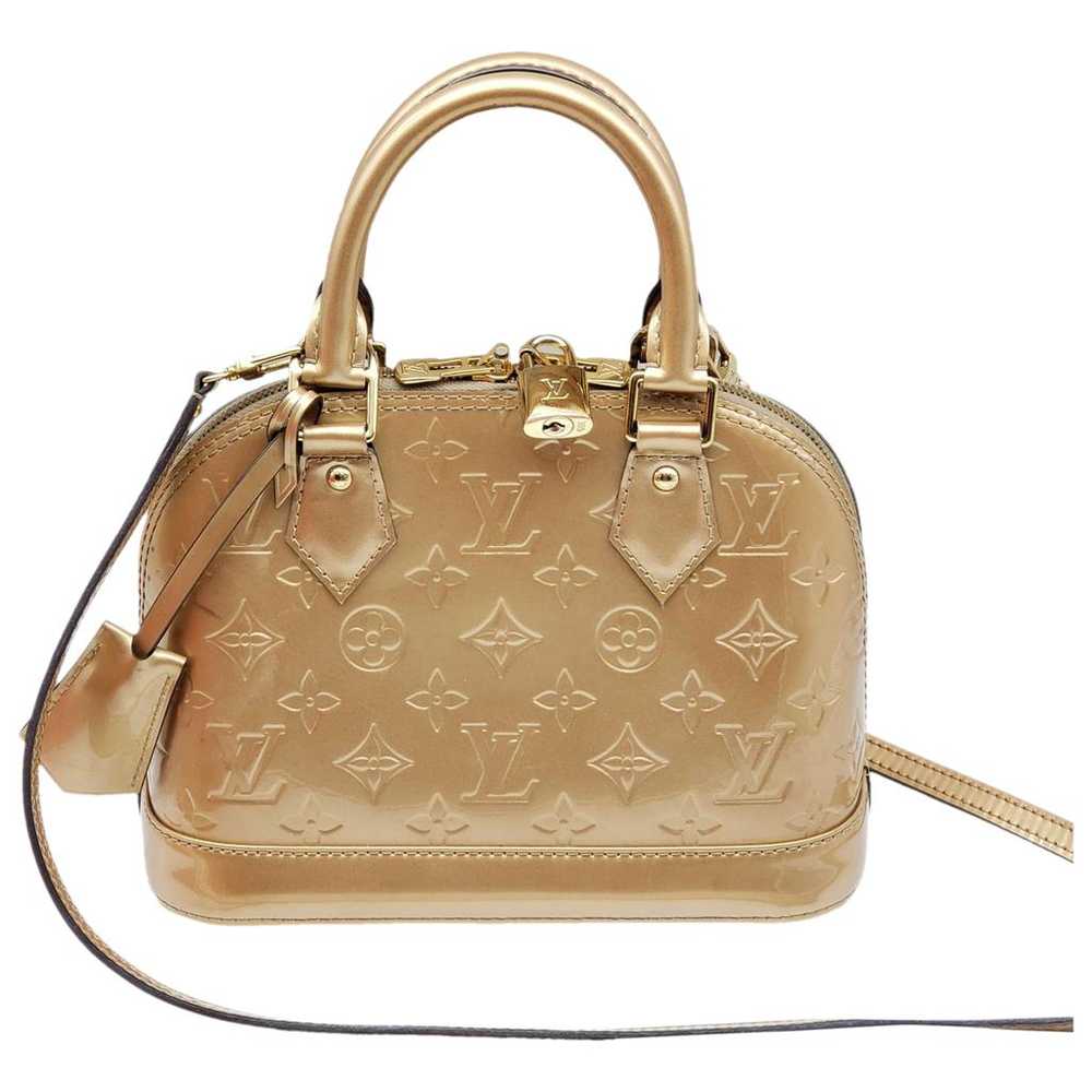 Louis Vuitton Alma Bb patent leather handbag - image 1