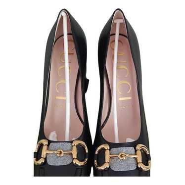 Gucci Malaga leather heels - image 1