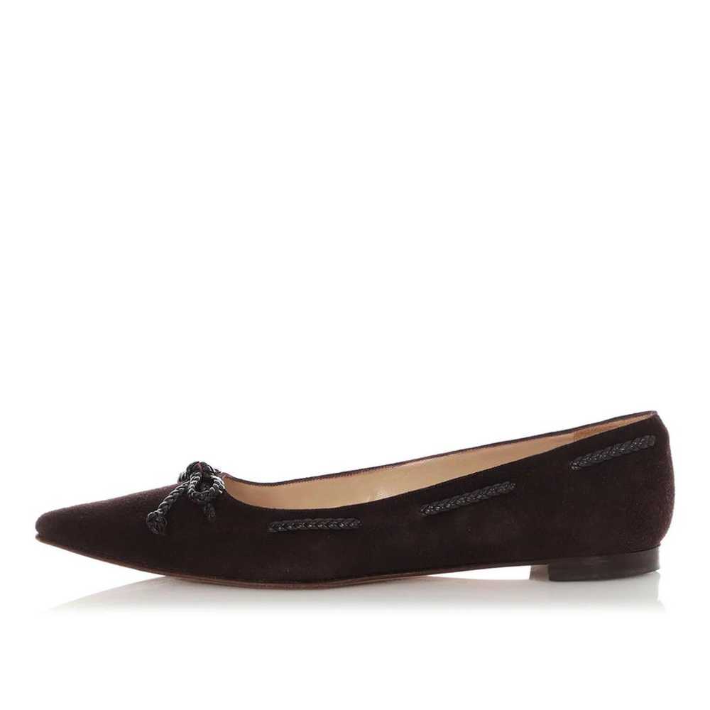 Manolo Blahnik Leather flats - image 1