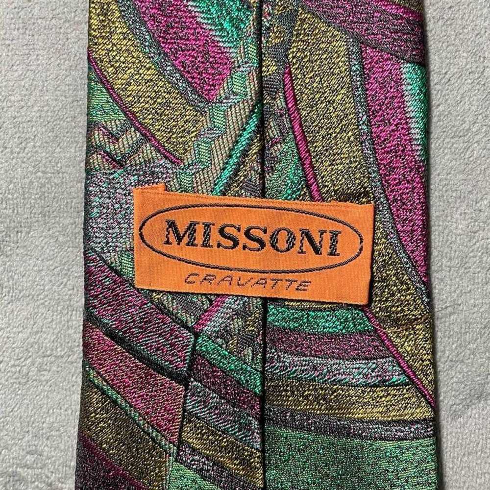 Missoni Silk tie - image 8