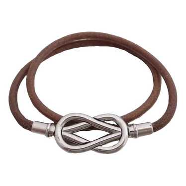 Hermès Atamé leather bracelet - image 1