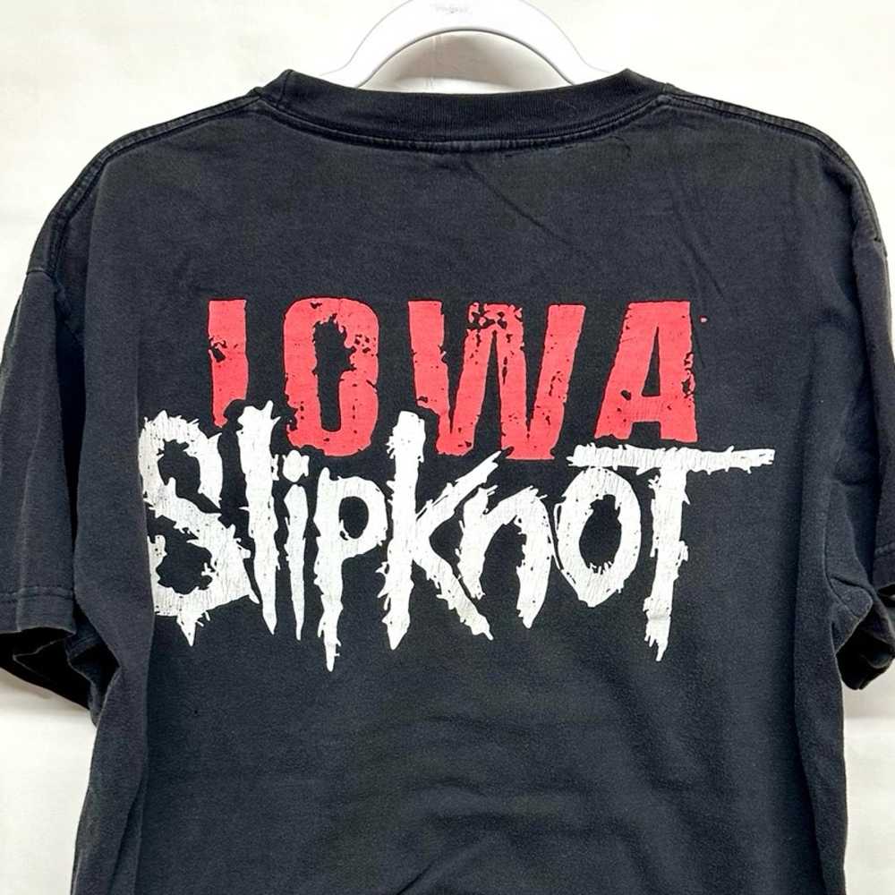 Vtg Slipknot 2001 Iowa Goat T shirt L - image 7