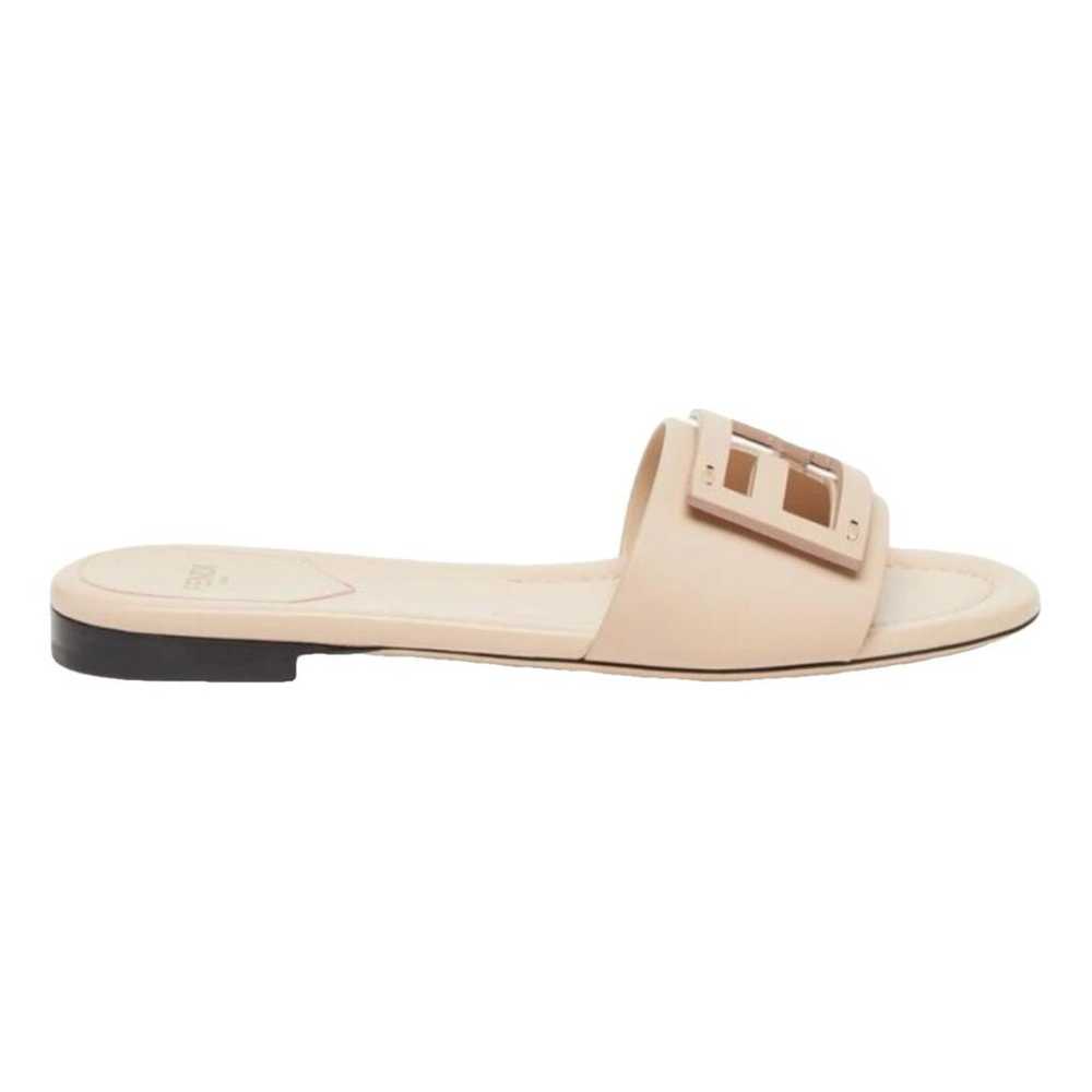Fendi Leather sandal - image 1