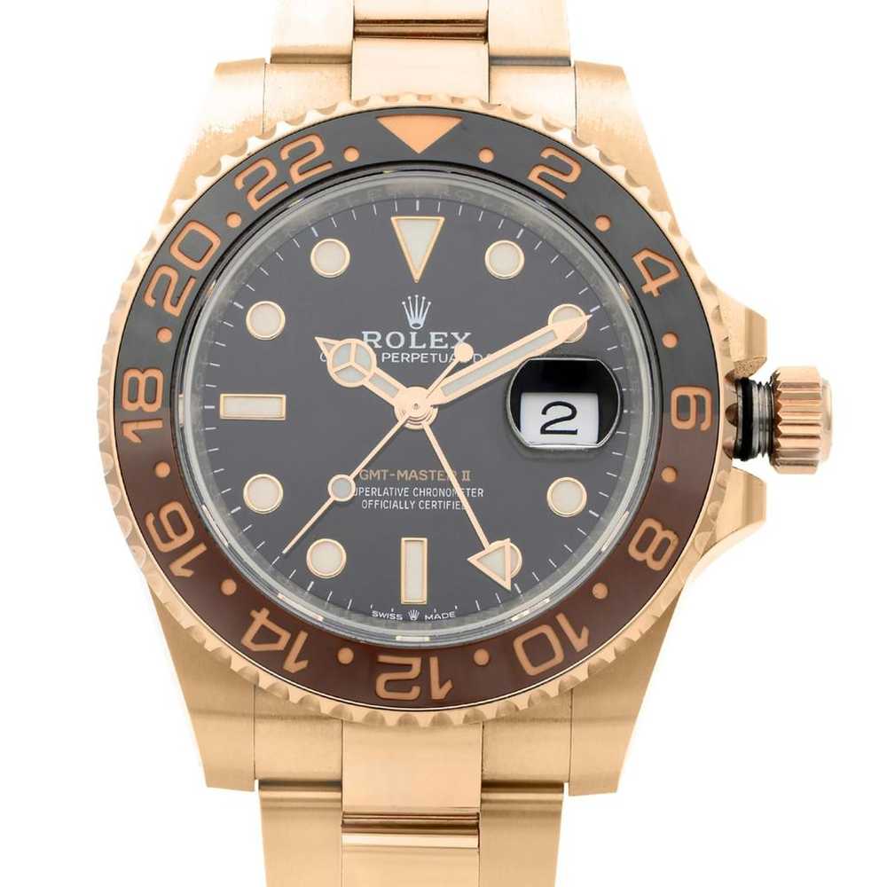 Rolex Pink gold watch - image 2