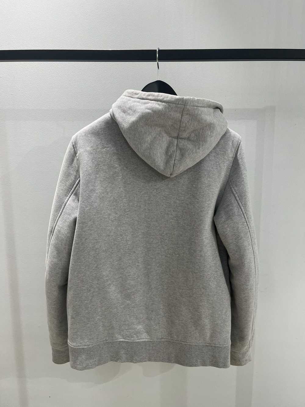 Dior Dior Homme AW09 Gray Padded Bee Hoodie Jacket - image 2