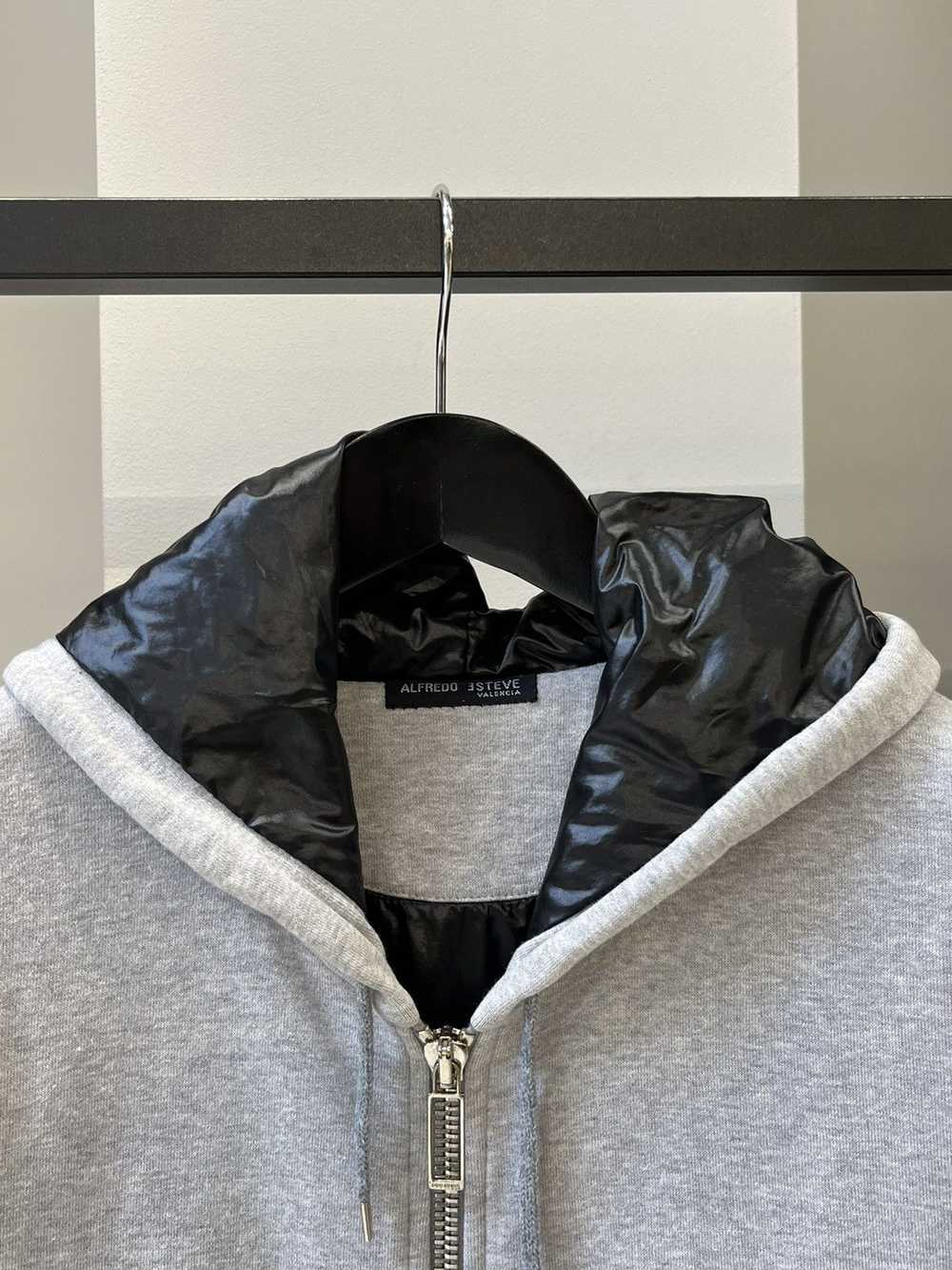 Dior Dior Homme AW09 Gray Padded Bee Hoodie Jacket - image 4