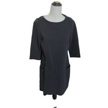 Boden Boden black dress with pockets size 12