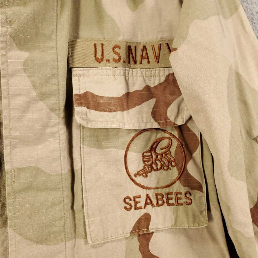 Vintage Military Field Jacket Adult XS Long Deser… - image 2
