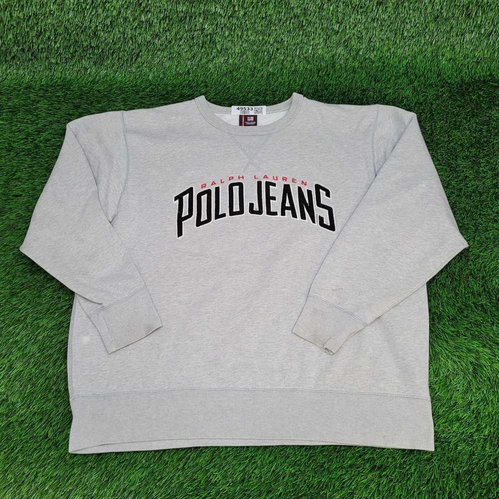 Polo Ralph Lauren Ralph-Lauren Sweatshirt XL Gray… - image 1