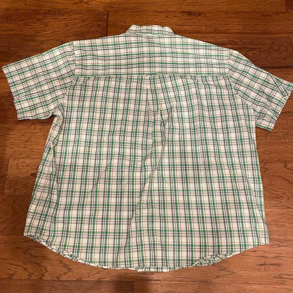 Chaps Chaps Casual Plaid Short Sleeve Button Down… - image 6