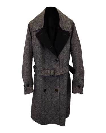 Burberry Reversible Tweed Delaney Trench Coat in … - image 1