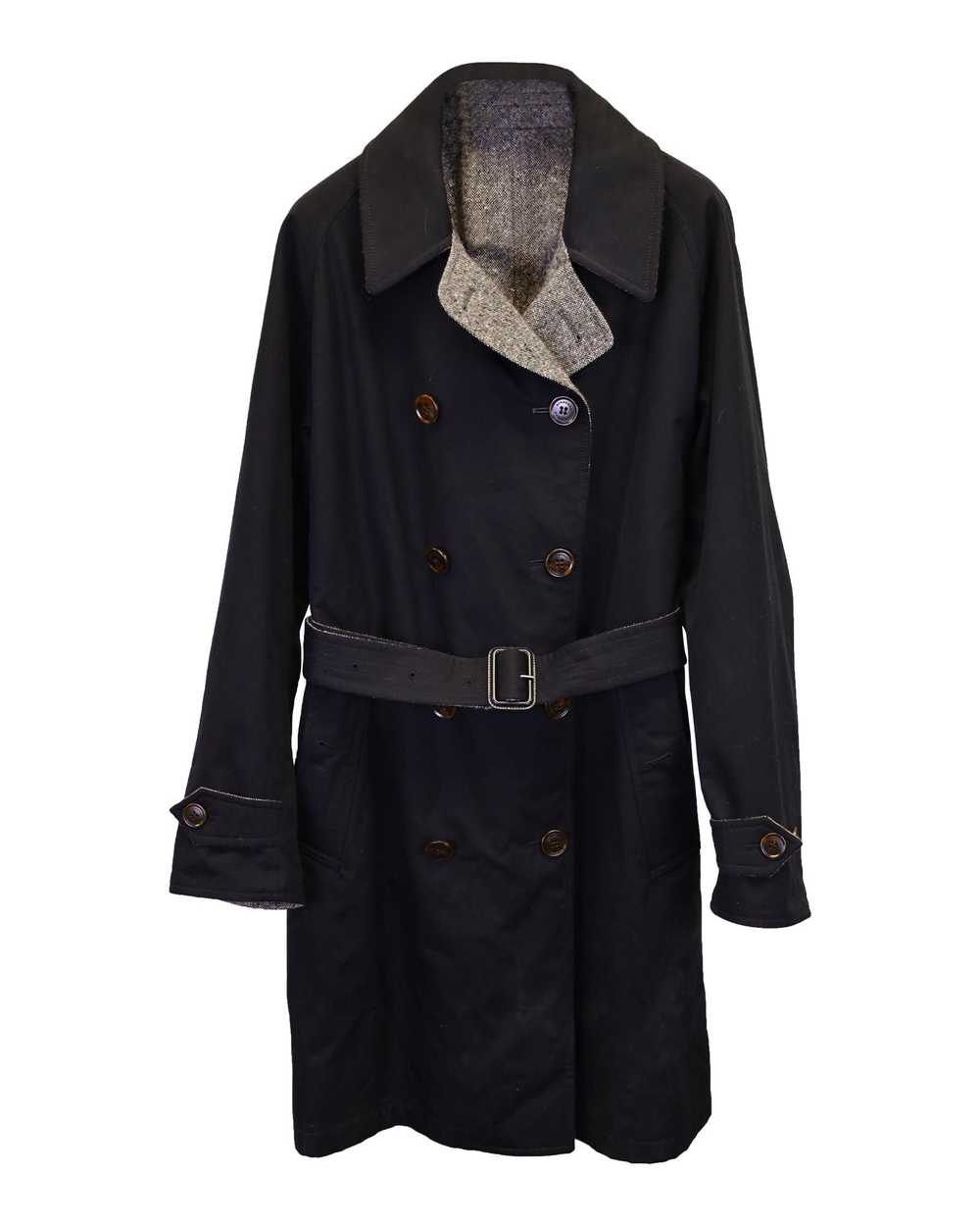 Burberry Reversible Tweed Delaney Trench Coat in … - image 5