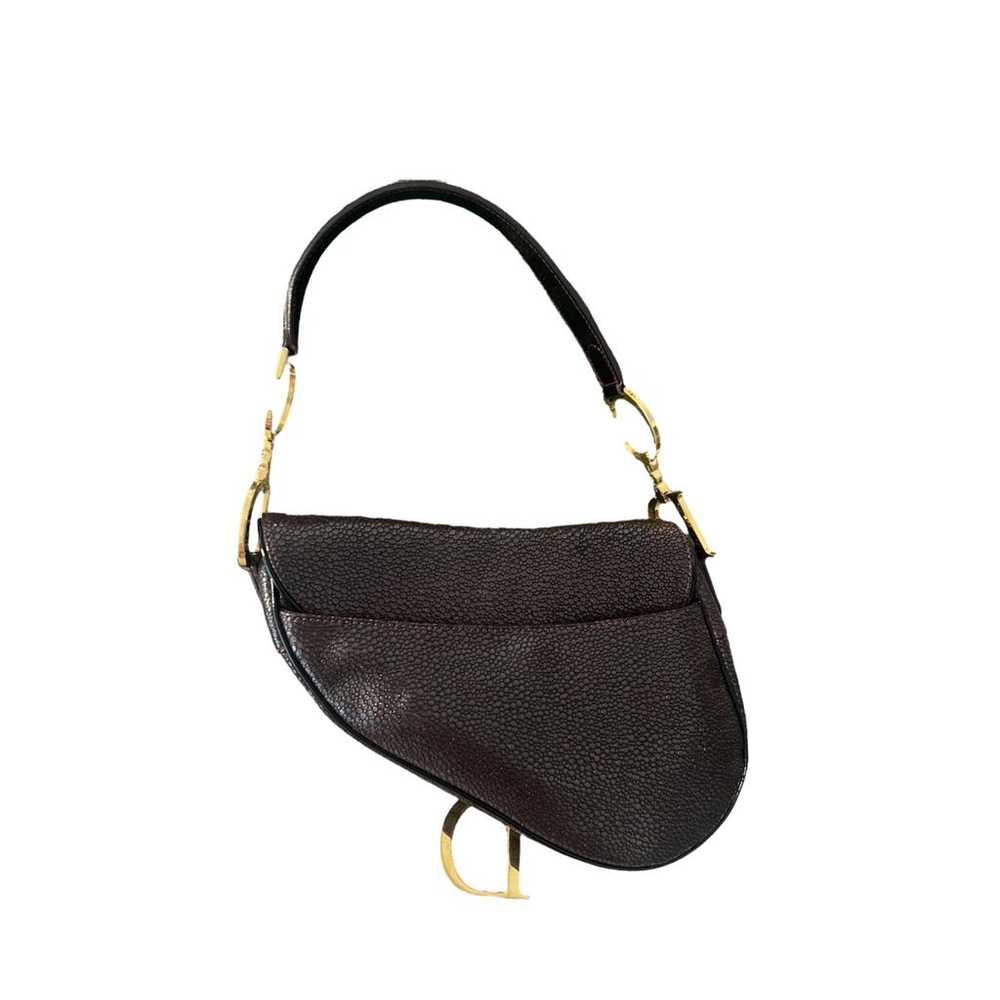 Dior Saddle Vintage leather handbag - image 2