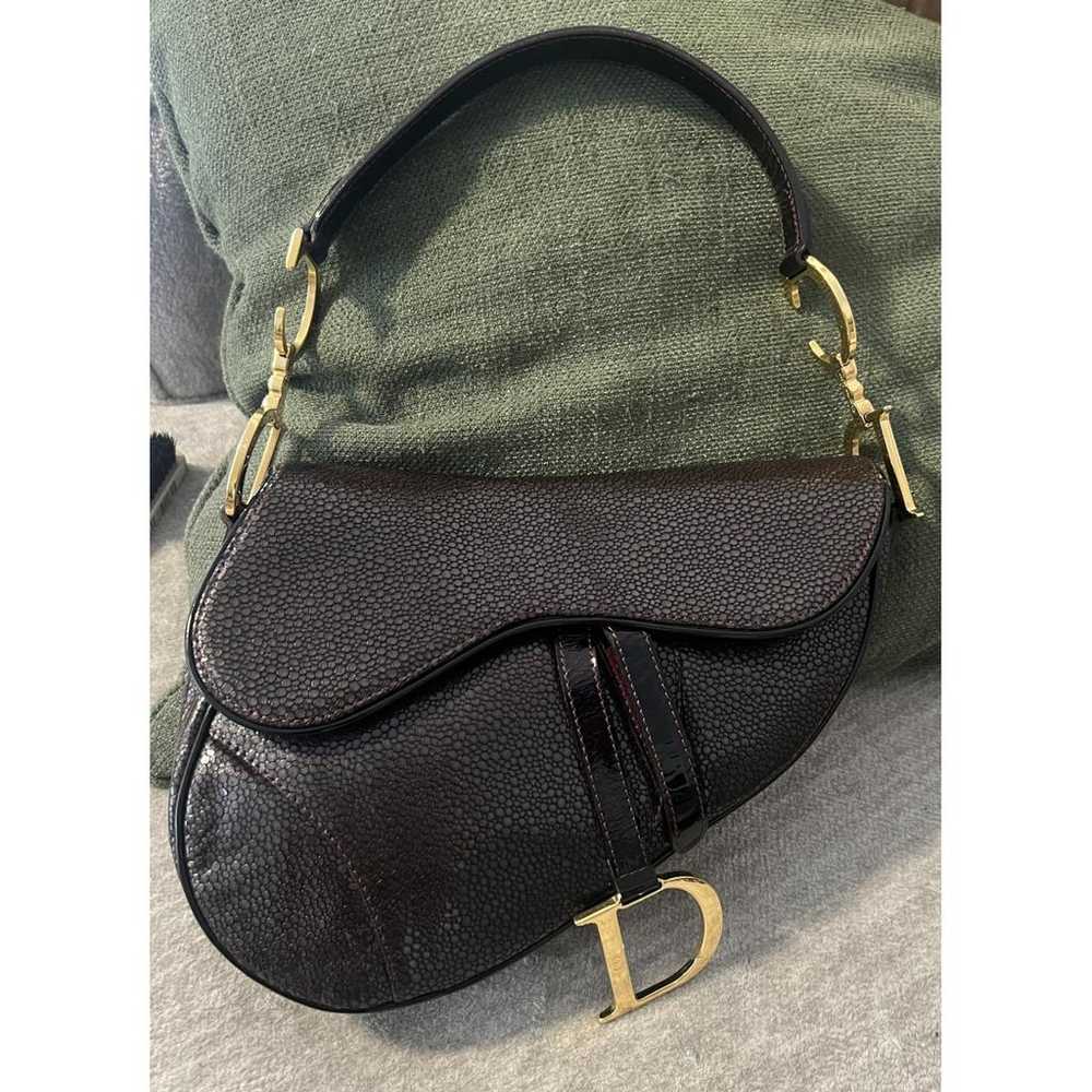 Dior Saddle Vintage leather handbag - image 5