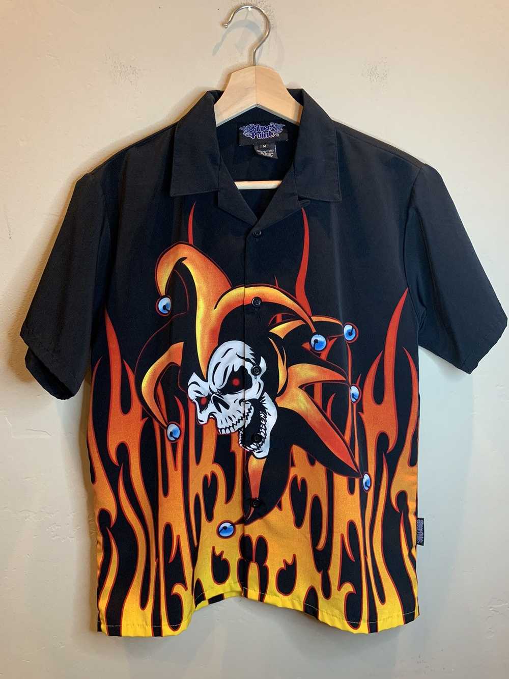 Other × Rare × Vintage *RARE* Vintage Flame Skull… - image 1