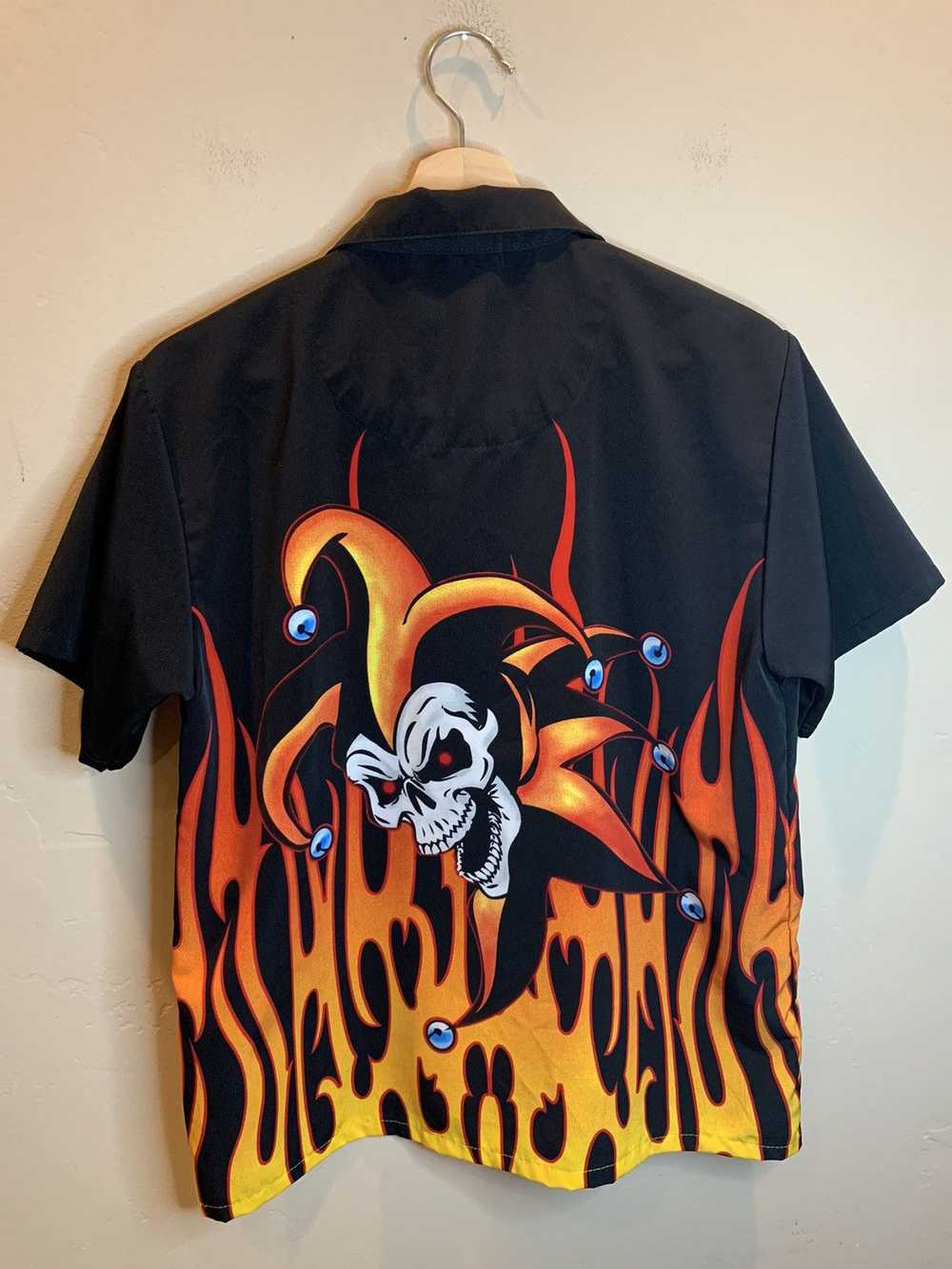 Other × Rare × Vintage *RARE* Vintage Flame Skull… - image 2