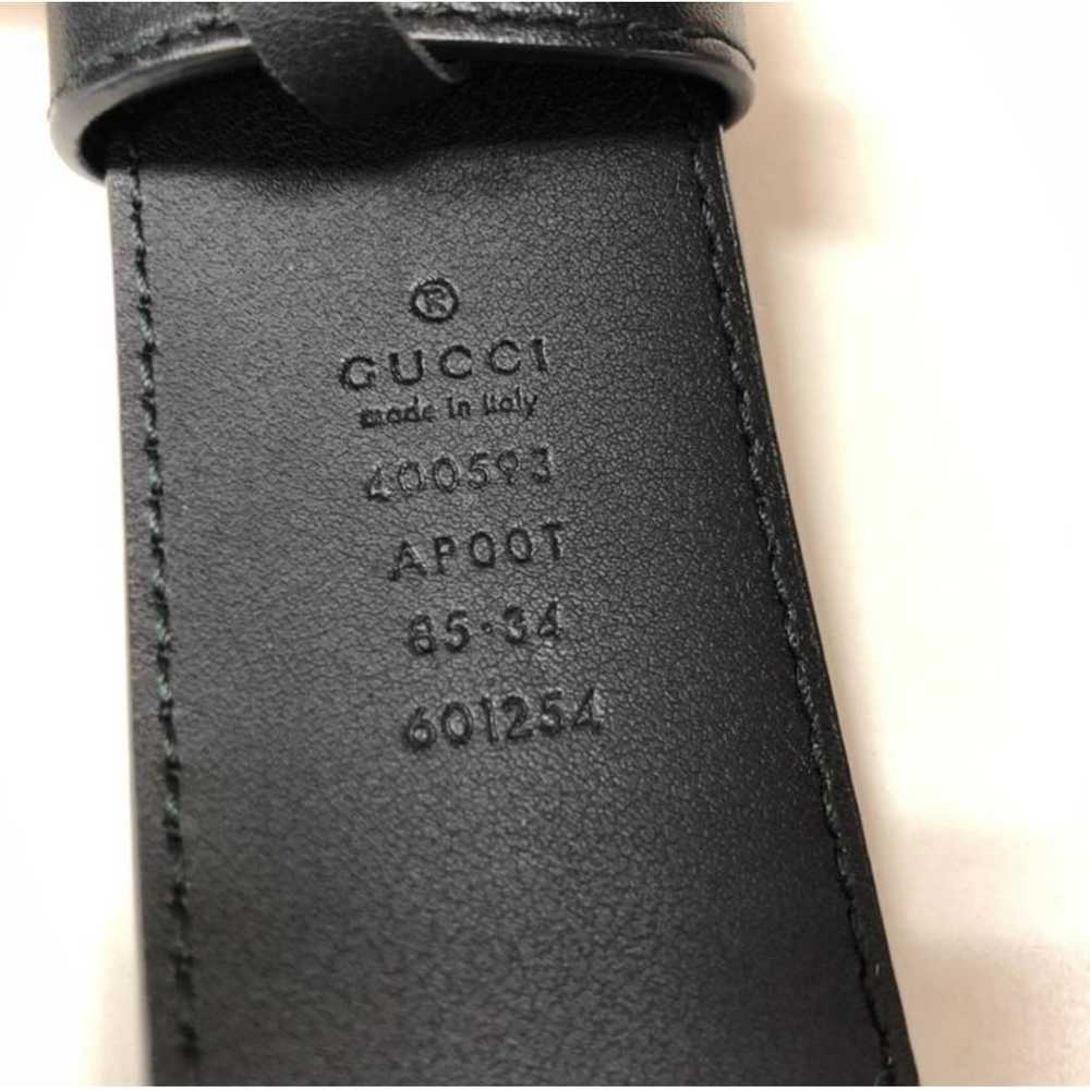 Gucci Gg Buckle vegan leather belt - image 4