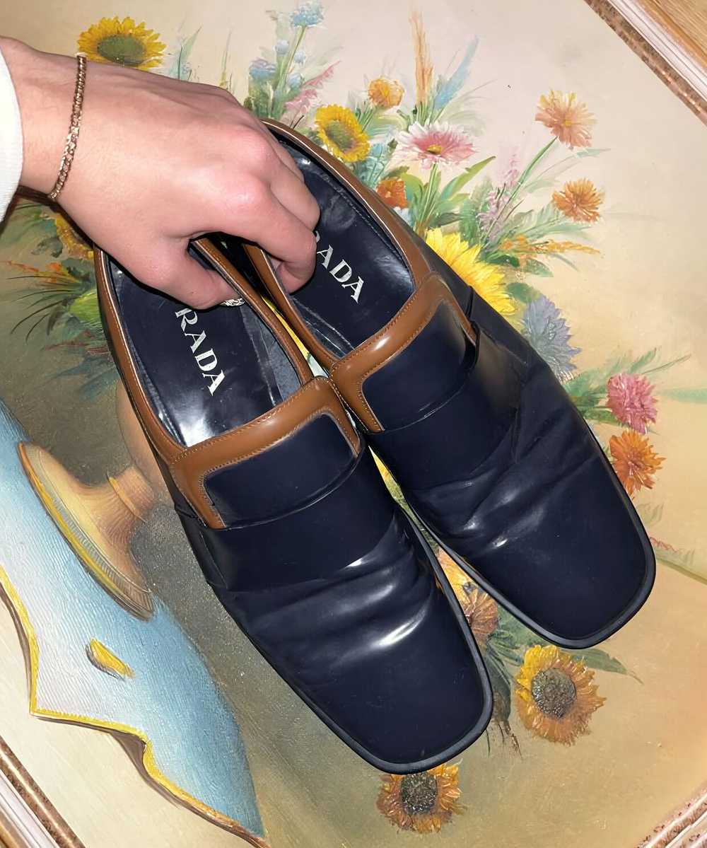 Leather × Oxford × Prada 🔴 PRADA Shoes Two Toned… - image 10