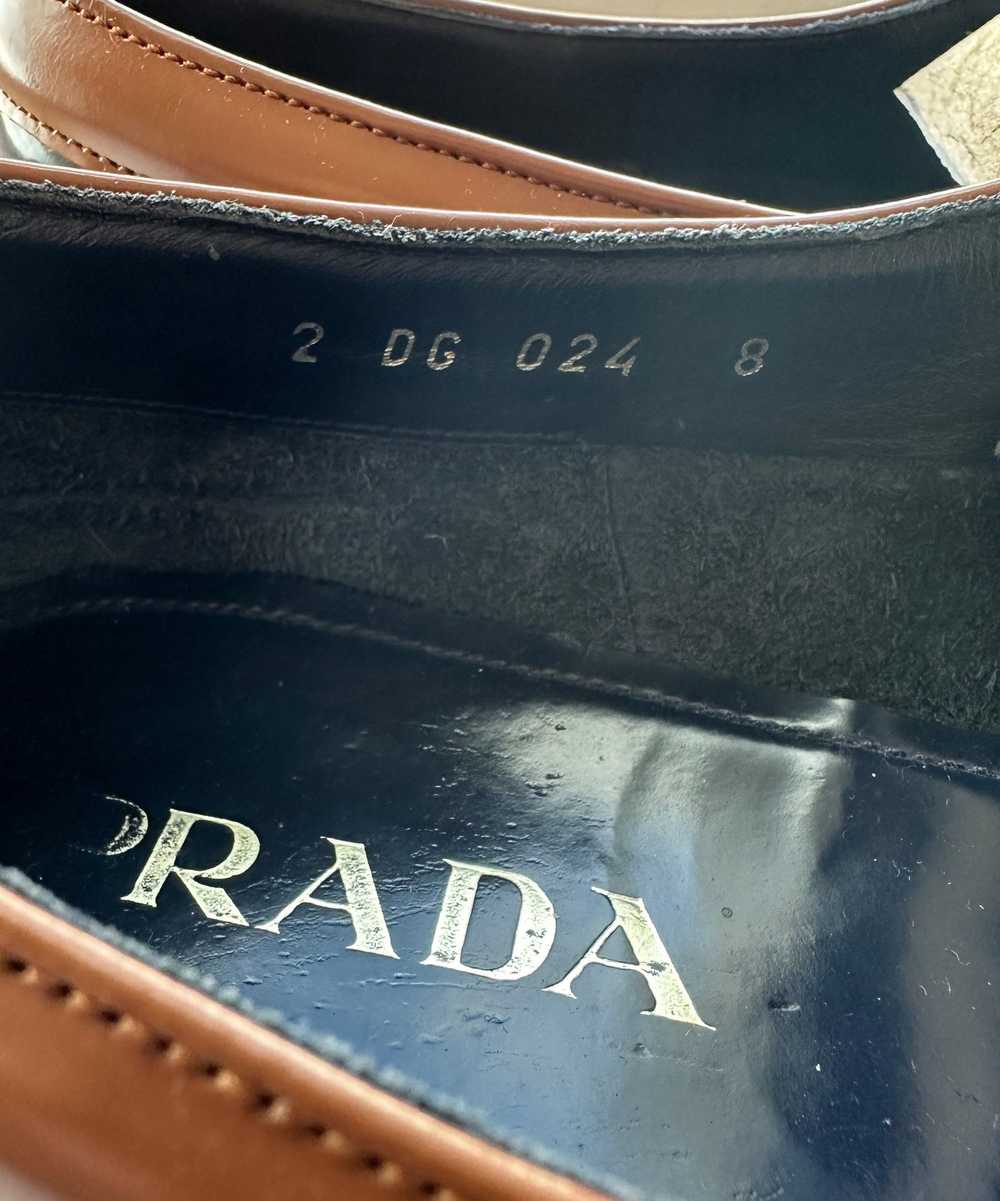 Leather × Oxford × Prada 🔴 PRADA Shoes Two Toned… - image 3